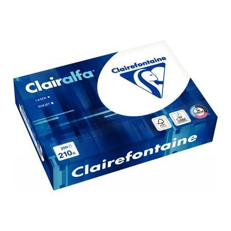 Achetez CLAIRALFA A4 210G BLANC REF 2216 / 4X250F pas cher sur Ma Rentrée Scolaire