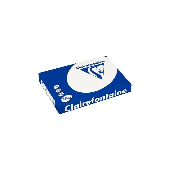 Paquet de 125 feuilles de papier blanc 250g de format A3 CLAIRALFA 2232C CLAIREFONTAINE