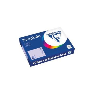 Achetez Carton de 5 ramette de 500 feuilles format A4 80g lilas CLAIREFONTAINE 1872PCX5 TROPHEE CLAI..