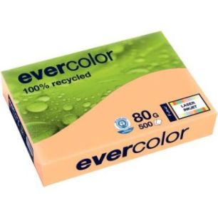 Achetez Ramette de 500 feuilles de papier recyclé 80g de format A3 saumon EVERCOLOR 30015C CLAIREFO..