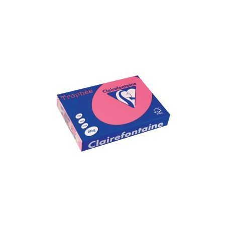 Achetez Carton de 5 ramettes de 500 feuilles format A4 80g fuchsia 1771PCX5 TROPHEE CLAIREFONTAINE p..