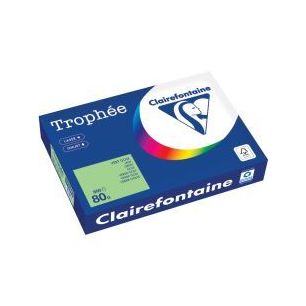 Achetez Carton de 5 ramettes de 500 feuilles format A4 80g vert golf 1777PCX5 TROPHEE CLAIREFONTAINE..