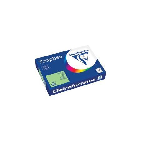 Achetez Carton de 5 ramettes de 500 feuilles format A4 80g vert golf 1777PCX5 TROPHEE CLAIREFONTAINE..