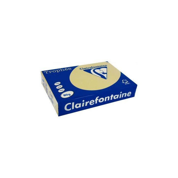 TROPHEE A4 80G COULEUR VIVE X500F CARAMEL