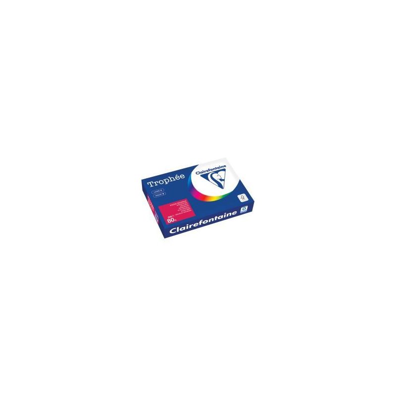 Achetez Carton de 5 ramettes de 500 feuilles format A4 80g rouge groseille 1782PCX5 TROPHEE CLAIREFO.. Achetez Carton de 5 ramettes de 500 feuilles format A4 80g rouge groseille 1782PCX5 TROPHEE CLAIREFO..
