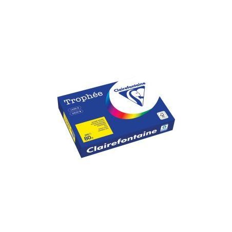 Achetez Carton de 5 ramettes de 500 feuilles format A4 80g soleil CLAIREFONTAINE 1877PCX5 TROPHEE CL..