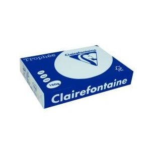Achetez CLAIREFONTAINE Ramette de 250 feuilles papier couleur TROPHEE 160 grammes format A4 Bleu 263..