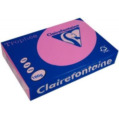 Achetez TROPHEE A4 160G FSC COULEUR INTENSE X250F ROSE FUS pas cher sur Ma Rentrée Scolaire