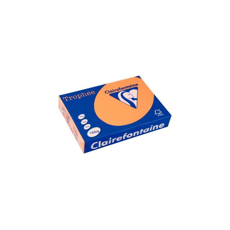Achetez CLAIREFONTAINE Ramette de 250 feuilles papier couleur TROPHEE 160 grammes format A4 clément.. Achetez CLAIREFONTAINE Ramette de 250 feuilles papier couleur TROPHEE 160 grammes format A4 clément..