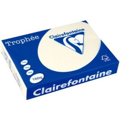 Achetez TROPHEE A3 160G COULEUR VIVE X250F IVOIRE pas cher sur Ma Rentrée Scolaire