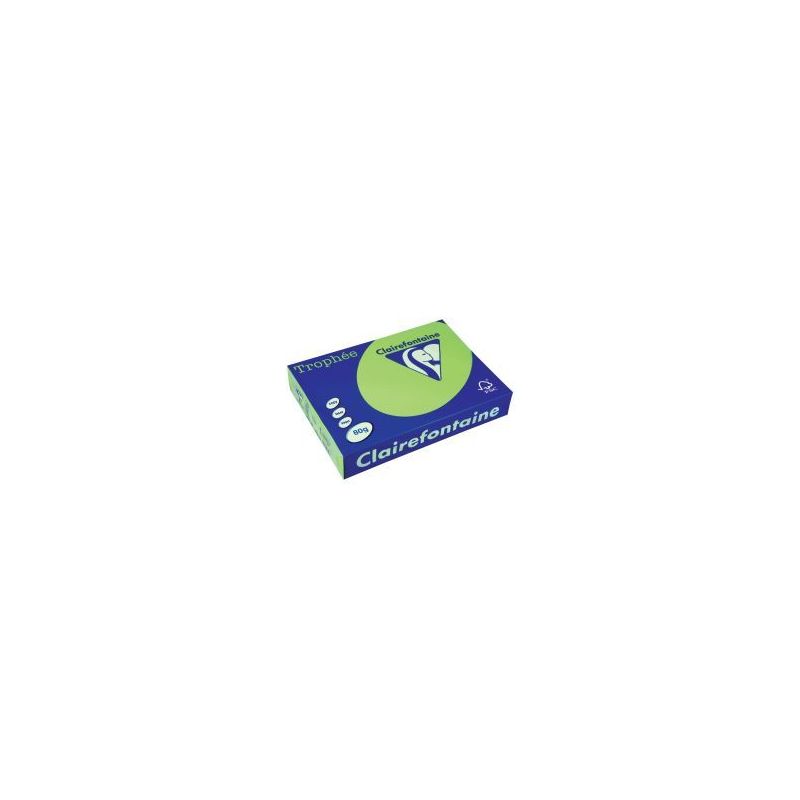 Achetez Carton de 5 ramettes de 500 feuilles format A4 80g vert fluo 2975PCX5 TROPHEE CLAIREFONTAINE..