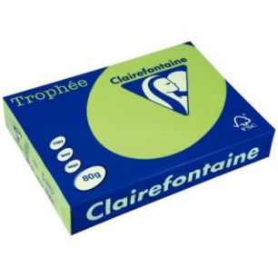 Achetez TROPHEE A4 80G FSC COUL FLUO X500F FLUO VERT 2975 pas cher sur Ma Rentrée Scolaire