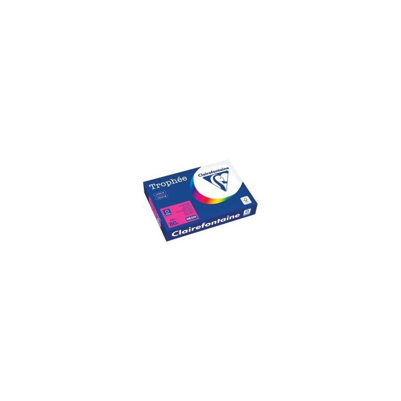 Achetez Carton de 5 ramettes de 500 feuilles format A4 80g rose fluo 2973PCX5 TROPHEE CLAIREFONTAINE.. Achetez Carton de 5 ramettes de 500 feuilles format A4 80g rose fluo 2973PCX5 TROPHEE CLAIREFONTAINE..