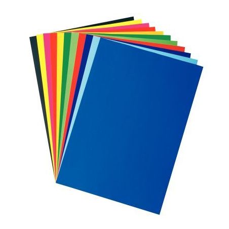 Achetez Paquet de 25 feuilles affiche couleurs éclatantes 85g format 60x80cm bleu ciel 2-001-10-17 ..