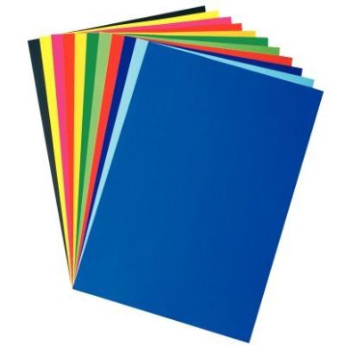 Achetez Paquet de 25 feuilles affiche couleurs éclatantes 85g format 60x80cm bleu ciel 2-001-10-17 ..