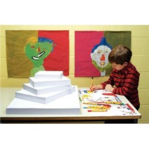 Achetez Paquet de 25 feuilles de papier dessin blanc 160 g format 50 x 65 cm 42484 pas cher sur Ma R..