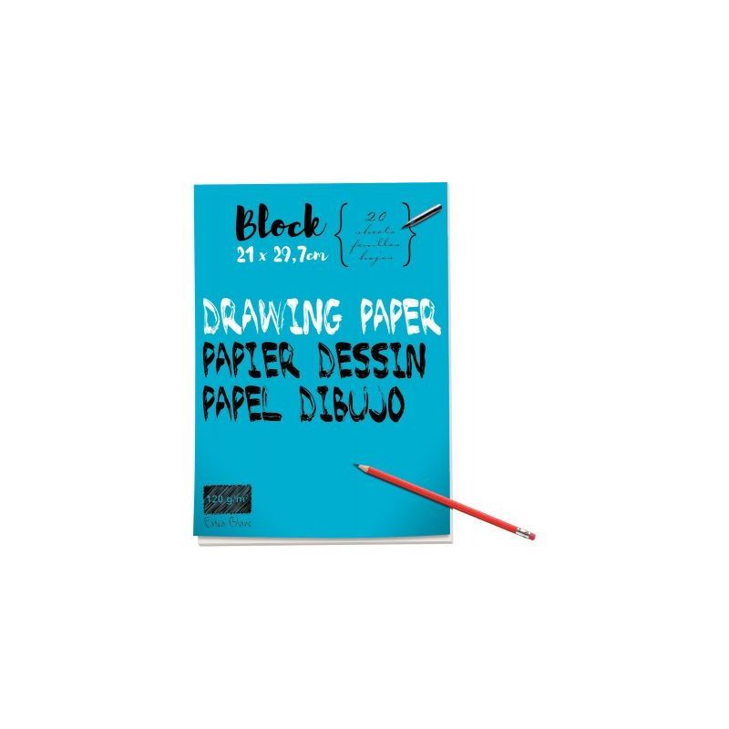 Achetez Bloc de 40 pages de papier dessin blanc 120 g format 21x29,7 cm 42490 pas cher sur Ma Rentr .. Achetez Bloc de 40 pages de papier dessin blanc 120 g format 21x29,7 cm 42490 pas cher sur Ma Rentr ..