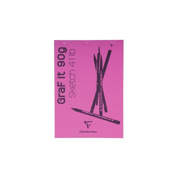 Bloc croquis blanc Graf It format 21 x 29,7 cm 96623C CLAIREFONTAINE