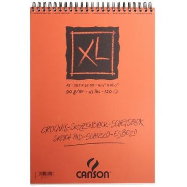 Achetez Album à  spirale Croquis XL 120 feuilles, format 29,7x42 cm 90 g C200787115 CANSON pas che..
