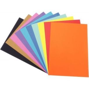 Bloc de 20 feuilles de papier couleur 21x29,7 cm 120 g 10 teintes vives assorties 97244C CLAIREFONTAINE Bloc de 20 feuilles de papier couleur 21x29,7 cm 120 g 10 teintes vives assorties 97244C CLAIREFONTAINE
