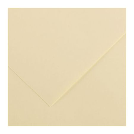 Achetez Paquet de 10 feuilles Colorline 50x65 cm 150 g crème C200041378 CANSON pas cher sur Ma Rent..