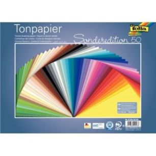 Achetez Paquet de 50 feuilles 130 grammes 25x35cm coloris assortis 6725/5099 pas cher sur Ma Rentré..