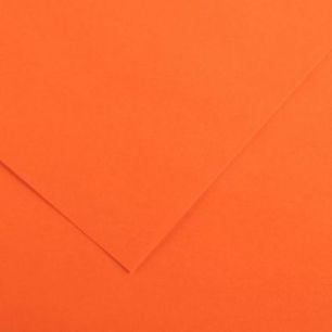 Achetez Paquet de 10 feuilles Colorline 50x65 cm 150 g orange C31074S054 CANSON pas cher sur Ma Rent..