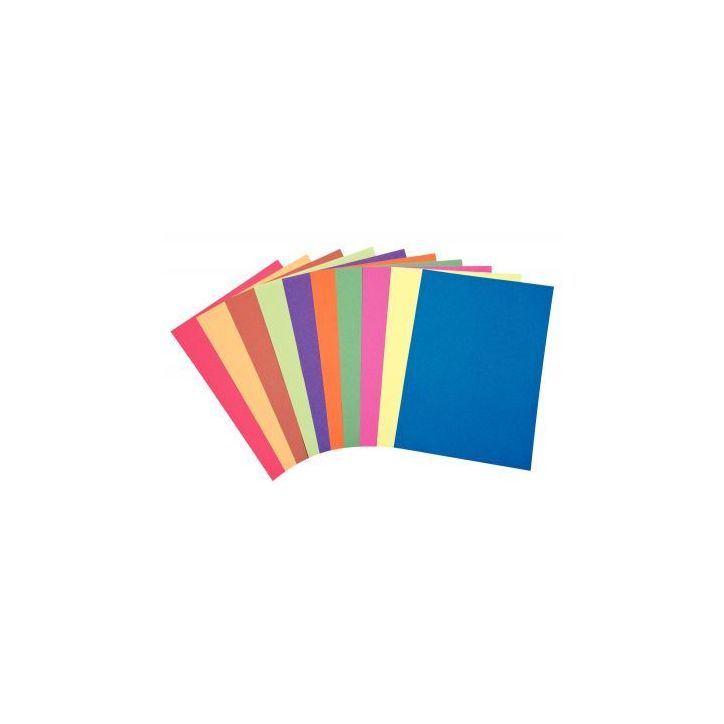 Paquet de 250 feuilles Kaléidoscope A2 100g assortis KD ASS A2