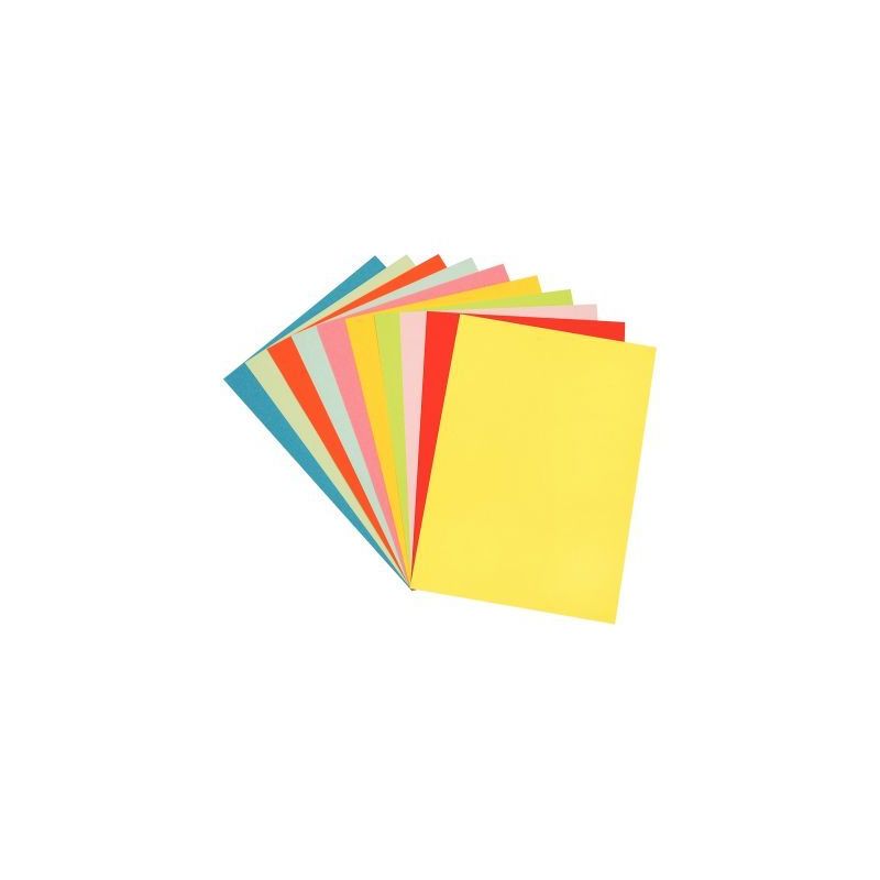 Achetez Paquet de 100 feuilles de papier couleur 160g format 50x65 cm 10 couleurs assorties 50X65/16.. Achetez Paquet de 100 feuilles de papier couleur 160g format 50x65 cm 10 couleurs assorties 50X65/16..