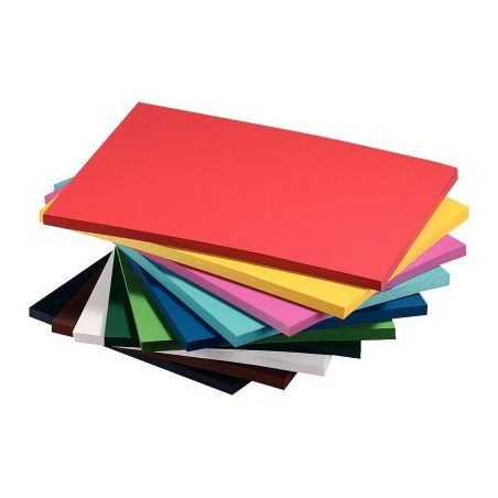 Achetez Ramette de 500 feuilles papier couleur 160g format A4 assortis 66450009 pas cher sur Ma Rent..