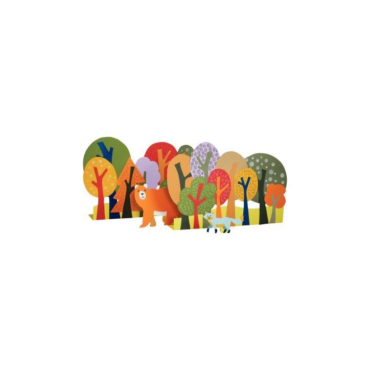 Pochette 20 feuilles magic nature format 24x32cm S0400009
