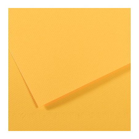 Achetez Paquet de 10 feuilles mi-teinte format 50x65 coloris bouton d'or C31032S103 CANSON pas cher ..