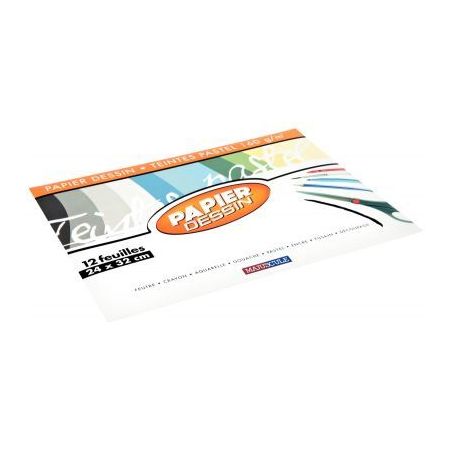 Achetez POCH 12F DESS 160G 24X32 PAST. 43012MAJUSC pas cher sur Ma Rentrée Scolaire