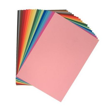Achetez Paquet de 10 feuilles papier dessin couleur format 50x65 cm 160 g jaune d'or 50X65/16010BA p..