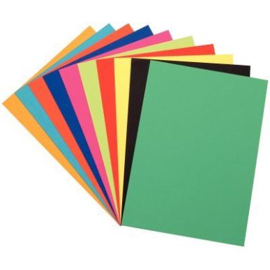 Achetez Paquet de 250 feuilles à  dessin de couleurs 35X50 250G 22734 pas cher sur Ma Rentrée Sco..