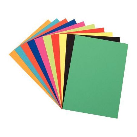 Achetez Paquet de 100 feuilles à  dessin de couleurs 50X65 250G 22735 pas cher sur Ma Rentrée Sco..
