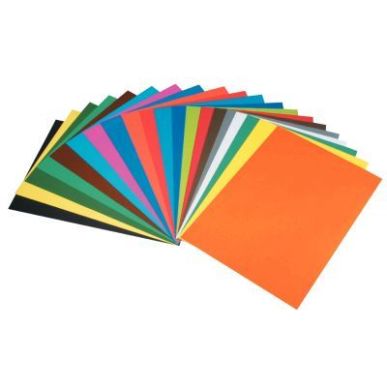 Achetez Paquet de 10 feuilles de Carta 50x65 cm 270g rouge 455506C CLAIREFONTAINE pas cher sur Ma Re..
