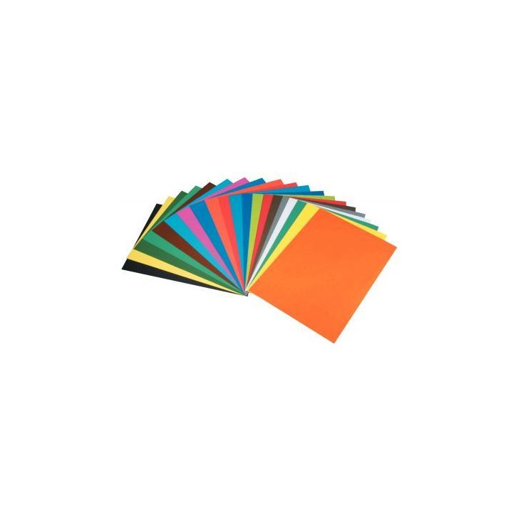 Paquet de 10 feuilles de Carta 50x65 cm 270g noir 455529C CLAIREFONTAINE