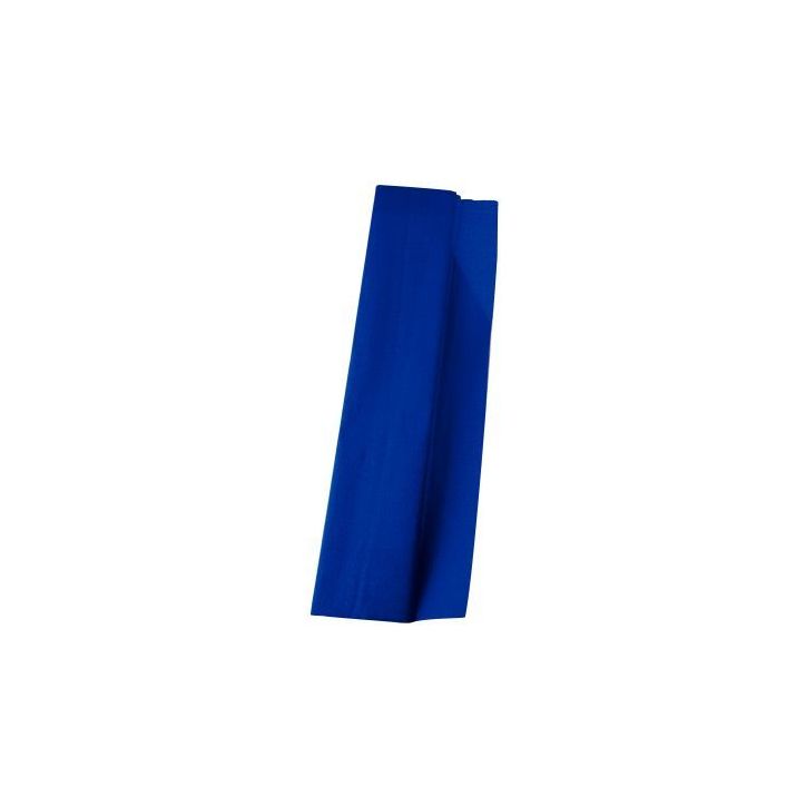 Paquet de 10 feuilles crépon supérieur 250x50  bleu france 15909