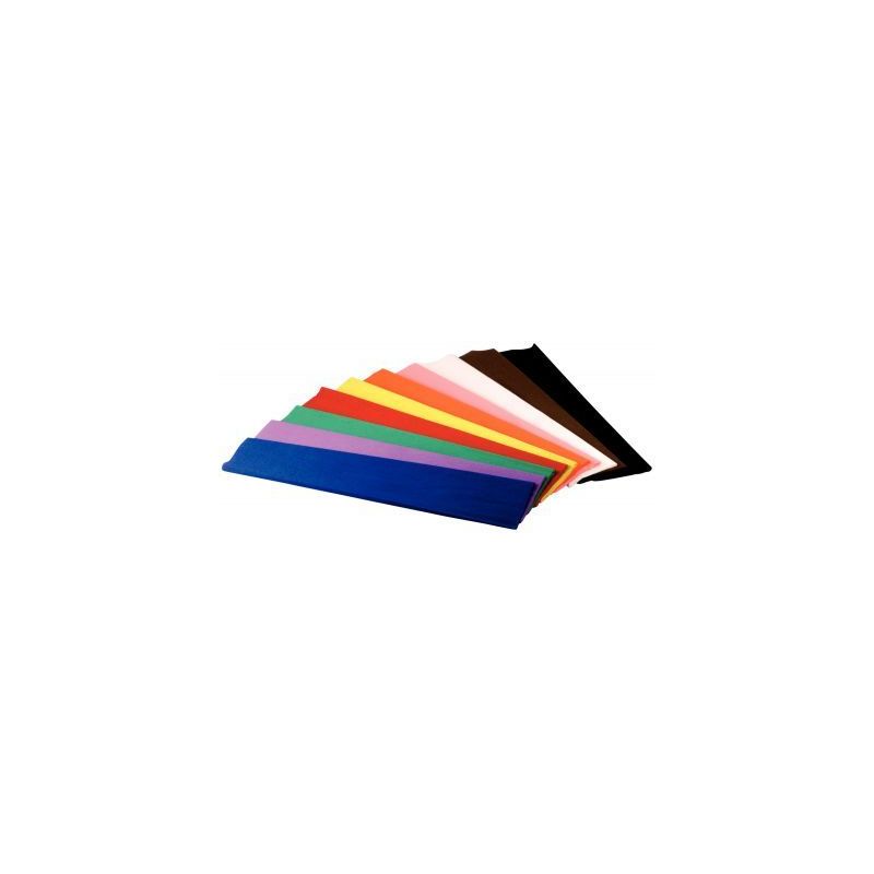 Achetez Paquet de 10 feuilles de crépon ignifugé 250x50cm assorties 914399C MAILDOR CLAIREFONTAINE.. Achetez Paquet de 10 feuilles de crépon ignifugé 250x50cm assorties 914399C MAILDOR CLAIREFONTAINE..