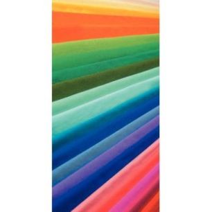 Achetez Paquet de 10 feuilles crépon ordinaire 200 x 50 cm couleurs assorties 15901 pas cher sur Ma..