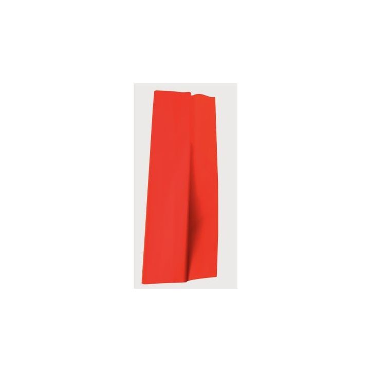 Paquet de 10 feuilles crépon supérieur 250x50 orange 15904