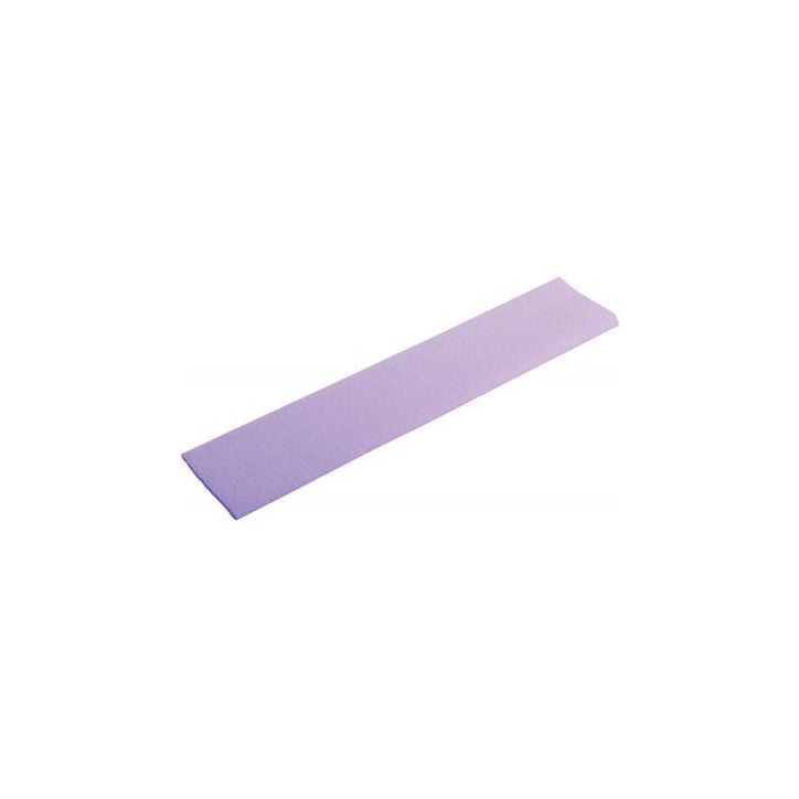 Paquet de 10 feuilles crépon ordinaire 200x50 cm  mauve 2119