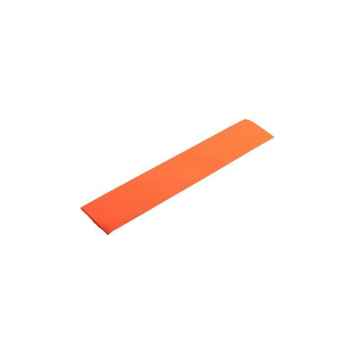 Paquet de 10 feuilles crépon ordinaire 200x50 cm  orange 2113