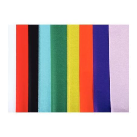Achetez Rouleau de 24 feuilles de papier de soie 50 x 75 cm couleurs assorties MAJ15927 pas cher sur..