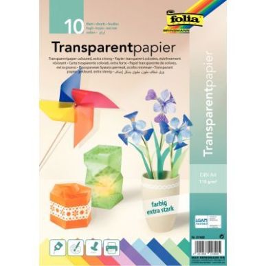Achetez Paquet de 10 feuilles calque A4 couleurs assorties 87409 pas cher sur Ma Rentrée Scolaire