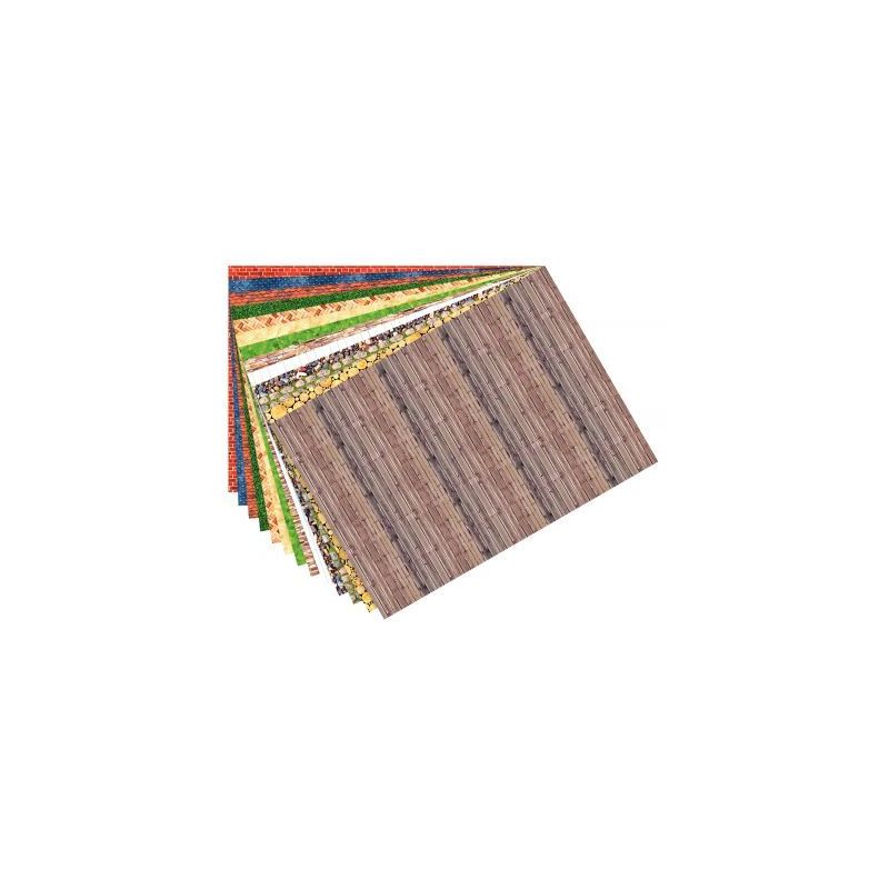 Achetez Paquet de 13 feuilles de papier motif structures assorties format 50 x 70 cm 48199 pas cher .. Achetez Paquet de 13 feuilles de papier motif structures assorties format 50 x 70 cm 48199 pas cher ..