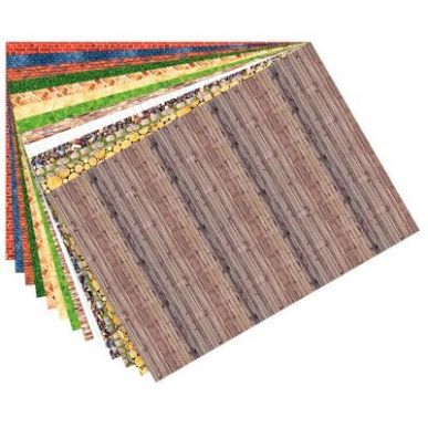 Achetez Paquet de 13 feuilles de papier motif structures assorties format 50 x 70 cm 48199 pas cher ..