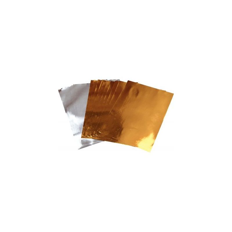 Achetez Pochette de 15 feuilles métalisées A4 adhésives POC15FMETADHOR_01/27128 pas cher sur Ma R..