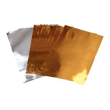 Achetez Pochette de 15 feuilles métalisées A4 adhésives POC15FMETADHOR_01/27128 pas cher sur Ma R..